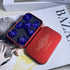 Dragon Eye Liquid Core DND Dice Set Resin Sharp Edged Dice Handmade D&D Dice for Role Playing Dungeons and Dragons Game (Styles 3 Purple)...