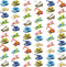 ONEST 60 Pieces Foam Artillery Tank for Kids Paper Tank Party Favors Goodie Bag Stuffers Outdoor Tank Toys for Classroom Prizes Boys and Girls...