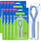 Floss Threaders for Braces, Bridges, and Implants 400 Count (Pack of 8)...