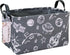 FANKANG Storage Basket,Nursery Hamper Canvas Laundry Basket Foldable with Waterproof PE Coating Storage, Office, Bedroom, Clothes,Toys (Rec-Space ...