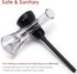 Vintorio Wine Aerator Pourer - Premium Aerating Pourer and Decanter Spout (Black)...