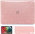 Anban Compatible with MacBook Air 13 inch Case 2022 2021 2020 2019 2018 M1 A2337 A2179 A1932, Glitter Plastic Hard Shell+Keyboard Cover+Screen Pro...