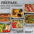 Spare Essentials 1 Lb Aluminum Pans with Lids (55 Pack) Disposable Baking Foil Containers, Takeout Food Storage, Freezer - Mini Foil Pans with Cle...