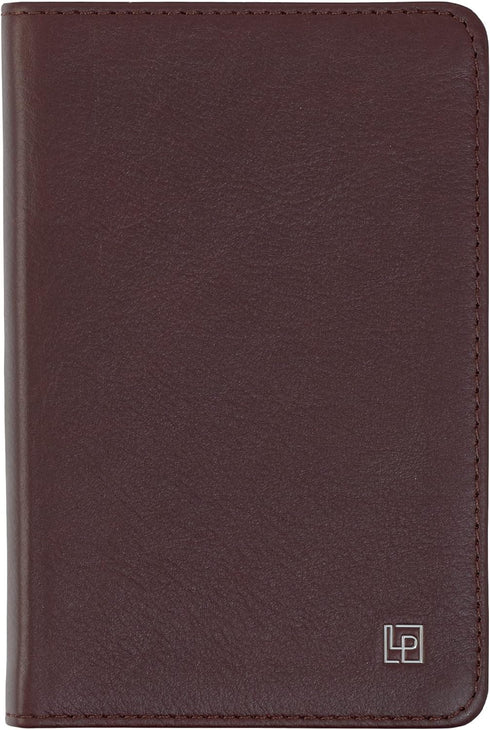 Classic Leather Notebook Journal, Softcover, Cacao Brown, Pocket (3.8" x 5.7"), 186 Ruled Pages, Heritage Collection, Table of Contents w/Numbered...