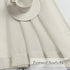 Doris 36 Inch Sheer Curtains Set of 2 Pieces, Faux Linen Natural Window Small Curtain Tiers for Kitchen Bedroom, Airy & Breathable Dual Rod Pocket...