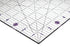 The Quilted Bear Quilting Rulers - Transparent Acrylic Non Slip Quilting, Patchwork & Sewing Ruler with Clear Black Lines & 30, 45 & 60 Degree Ang...