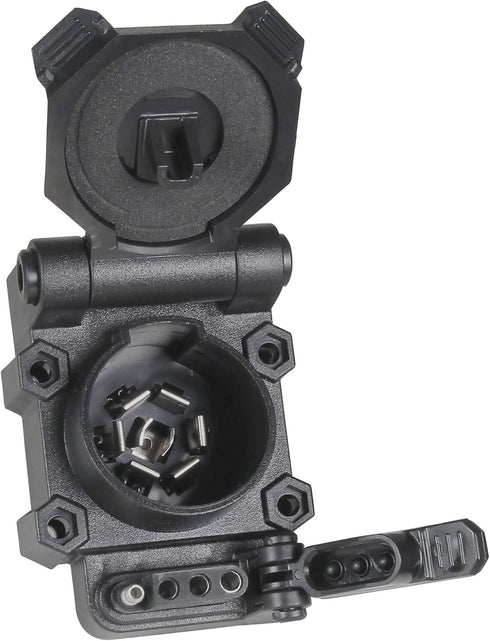 Hopkins Towing Solutions Endurance 40950 Multi-Tow 7 Blade and 4 Flat Vehicle Wiring Kit, Black...
