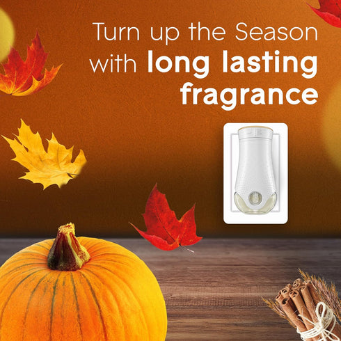 Glade PlugIns Refills Air Freshener, Scented and Essential Oils for Home and Bathroom, Golden Pumpkin & Spice, Limited Edition Scent, 4.69 Fl Oz, ...
