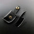 Mini Chef Pocket Knife, Tiny Thumb Multitool Knife (Black)...