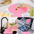 Silicone Baking Mat Cake Mat Round Silicone Baking Mat with Measurements for Cake Turntable Stand Pastry Baking Sheet, Non-Stick and Heat Resistan...