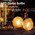 G40 E12 1W LED Candelabra Decorative Light Bulbs, Globe Outdoor String Light Replacement Christmas Bulbs, Warm White 2200K, 1 Watt Equivalent to 5...