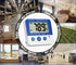 Fridge Freezer Thermometer Max/Min Memory LXSZRPH High & Low Temperature Alarms Settings with LED Indicator Digital Refrigeration Thermometer with...