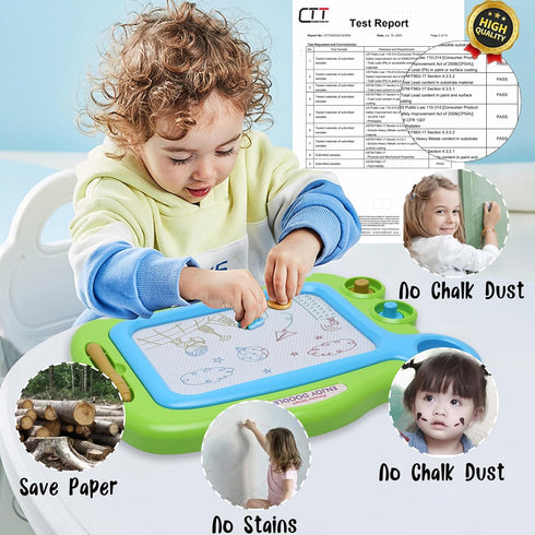 Toddler Toys for Girls Boys Age 1 2 3 4 Year Old,Magnetic Drawing Board,Erasable Writing Doodle Board for Kids,Gift for 1 2 Year Old Girl Travel T...
