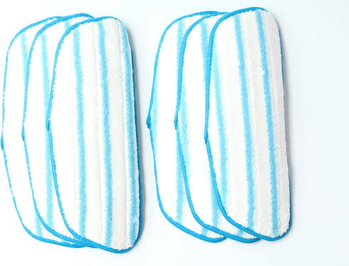 Reusable Wet Mop Pad Fit Dirt Devil Steam Mop, Replacement with AD51000, 6pk...