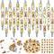 18 Pcs Sunflower Cute Highland Cow Print Pens with 60 Cow Stickers 100 Cow Sticky Notes Aesthetic Highland Cow School Office Stuff Car Accessories...