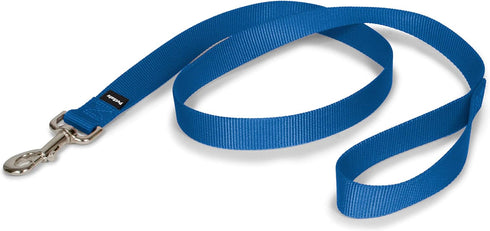 PetSafe Nylon Dog Leash - Strong, Durable, Traditional Style Leash with Easy to Use Bolt Snap - 1 in. x 4 ft., Royal Blue...