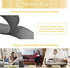 KAEGREEL Couch Cushion Non Slip Pads to Keep Cushions in Place, Multi-Purpose Adhesive Hook and Loop Tape for Sofa Mattress Rugs Furniture with Sm...