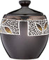 Mikasa Gourmet Basics Alexandria Sugar Bowl with Lid, Holds 1 Ounces, Brown...