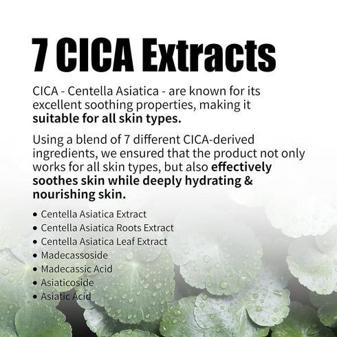 Soothing Non-sticky Face Moisturizer Hyrbrid Eye Cream 2.7 Oz Oily Dry Sensitive Skin Tone Evening Deep Inner Moisturizing 7-Hyaluronic Acids CICA...