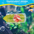 Betta Fish Acrylic Tube Tunnel, Fish Toys Hole Hollow Betta fish Cave Tank Accessories Observation Decoration (Clear)...