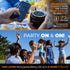 iFox Portable Bluetooth Shower Speaker, IPX7 Waterproof Outdoor Wireless Speaker, Built-in Mic, Carabiner, Beach, Camping, Hiking, Pool, Great Gif...