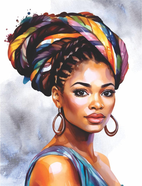 Beautiful Braids Rice Paper, 8 x 10.5 inch - for Decoupage Crafts Mixed Media...
