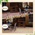 200 Pcs Miniature Dollhouse Flooring Mini Wooden Dollhouse Floor Boards 1 12 Scale Dollhouse Accessories Geometric Bamboo Doll House Furniture Woo...
