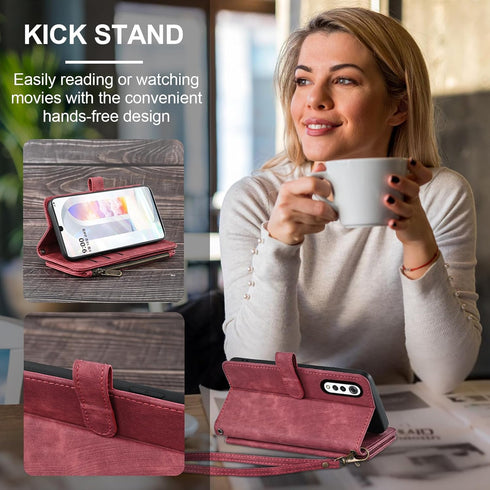 Asuwish Phone Case for LG Velvet 5G/LGVelvet Verizon G5 UW T-mobile 2020 Wallet Cover and Tempered Glass Screen Protector Leather Flip Card Holder...