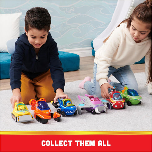Paw Patrol Aqua Pups Rubble Transforming Hammerhead Shark Vehicle with Collectible Action Figure, Kids Toys for Ages 3 and up...