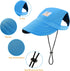 Dog Hat Dog Sun Hat Dog Baseball Cap Dog Trucker Hat Dog Hats for Small Medium Large Dogs with Ear Holes Adjustable Drawstring Breathable Waterpro...