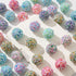 20mm Rhinestone Beads Shine Disco Ball Beads Easter Chunky Bubblegum Beads Crystal Round Beads for Pen Bag Chain Jewelry Making (Color-1)...