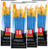 Acrylic Paint Brush Set, 4 Packs / 40 pcs Nylon Hair Brushes for All Purpose Oil Watercolor Painting Artist Professional Kits...