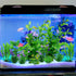 Fish Tank Accessories Green Plants, 10pcs Green Fish Tank Decorations, Aquarium Decor Plastic Plants...