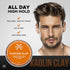Clever Clay - Natural Finish Styling Hair Clay for Men - All Hair Types - Reworkable All Day Hold- Cruelty Free- Paraben & Sulphate Free, 3.4 oz...