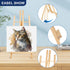 ESRICH 2pcs 17 Inch Tabletop Easels, Easel Stand for Painting,Tripod, Painting Party Easel, Kids Student Desktop Easel for Painting,Paint Easel fo...