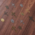 SUNNYCLUE Tibetan Style Rosary Cross Charms and Center Miraculous Medal Easter Vintage Cross Crucifix Pendants Oval Chandelier Links Bronze Connec...