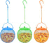 Urban Deco Set of 3 Ball Bird Feeder Metal Bird Feeders Squirrel Proof Bird Feeders for Bird Seed Birdfeeders Outside Hanging Decoration Garden Fe...