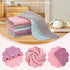 22 Pack Kitchen Dish Cloths, Reusable Dish Towels, Nonstick Oil Washable Fast Drying, Super Absorbent Coral Velvet Cleaning Cloths for Cleaning Ta...