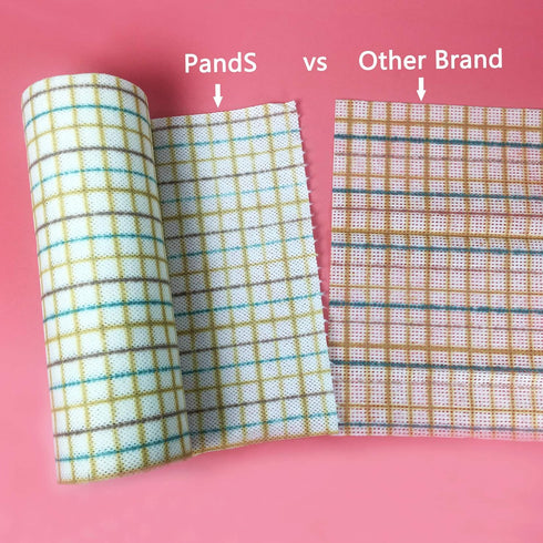 PandS Reusable Paper Towels - Plaid 40 Count - 1 Roll 10?×10? Cleaning Wipes - Shop Towels - Strong Absorbent Quick Dry - Cleaning Supplies - Hous...