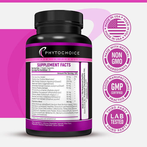 Liver Cleanse Detox & Repair All-in-One Liver Health Support Supplement-Herbal Complex with Milk Thistle Silymarin, Artichoke Extract, Choline, Be...