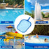 Pool Net - Pool Skimmer Net with Plastic Frame, Skimmer Net with Fine Mesh Net, Pool Nets for Cleaning Leaf of Swimming Pools, Spa, Hot Tubs...