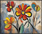 Posterizer 1 pcs-beautiful dainty flower in oil painting style 2-Floral & Botanical Art-Landscape & Nature Art-Decor for Home & Office- unframed w...