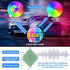 Car Led Strip Lights,Interior Lights,Ambient Lighting Kit With RGB 16 Million Colors Fiber Optics&Music Sync Rhythm,USB Neon Light Accessories for...