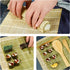 ISSEVE Sushi Making Kit Sushi Bazooka Maker with Bamboo Mats and Chopsticks, Paddle, Spreader, Sushi Knife, DIY Sushi Roller Machine...