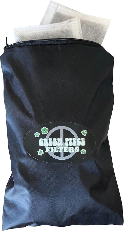 Green Piece® Pack of All Natural Baby Diaper Pail Deodorizer Activated Charcoal Air Purifier (15 Pack of Carbon Filters)...