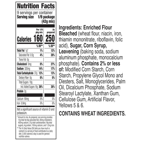 Betty Crocker Favorites Super Moist Butter Recipe Yellow Cake Mix, 13.25 oz (Pack of 12)...