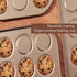 Pssopp Muffin Top Pan, Carbon Steel Muffin Baking Cupcake Tin Bakeware Accessories for Yorkshire Pudding Pies Cupcakes Muffin (15 Hole)...