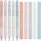 Aesthetic Highlighters and Gel Pens With Soft Ink And Tip, No Bleed Dry Fast Easy to Hold, for Bible Journaling Planner Notes School Office Suppli...