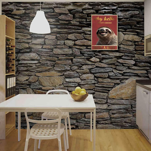 YLUYINOM Retro Tin Sign Why Hello Sweet Cheeks Have A Seat Sloth Lovers S Wall Art Decor For Living Room Coffee Bar Signs Home Farmhouse Toilet De...