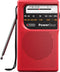 PowerBear Portable Radio | AM/FM, 2AA Battery Operated with Long Range Reception for Indoor, Outdoor & Emergency Use | Radio with Speaker & Headph...